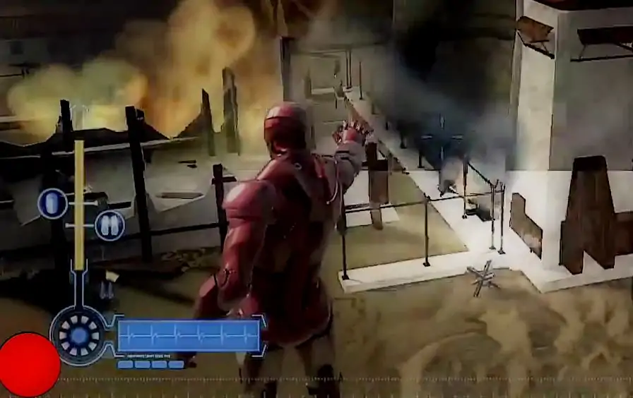 勇敢钢铁侠向前冲