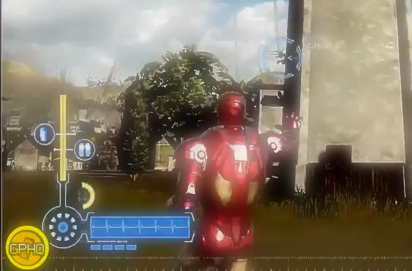 勇敢钢铁侠向前冲