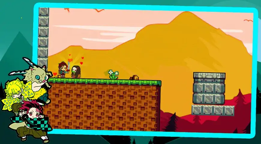 死亡牟2D魔鬼之刃格斗游戏