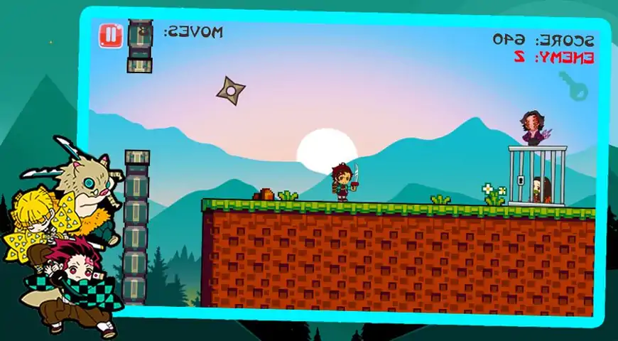 死亡牟2D魔鬼之刃格斗游戏