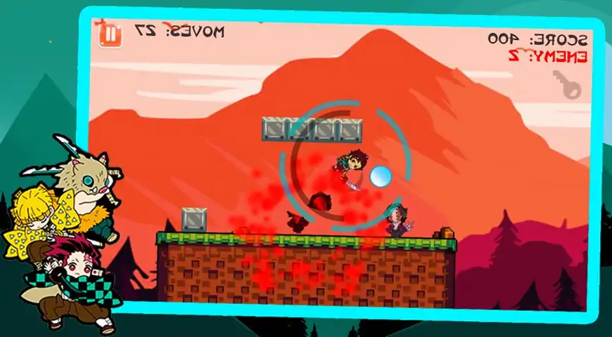 死亡牟2D魔鬼之刃格斗游戏