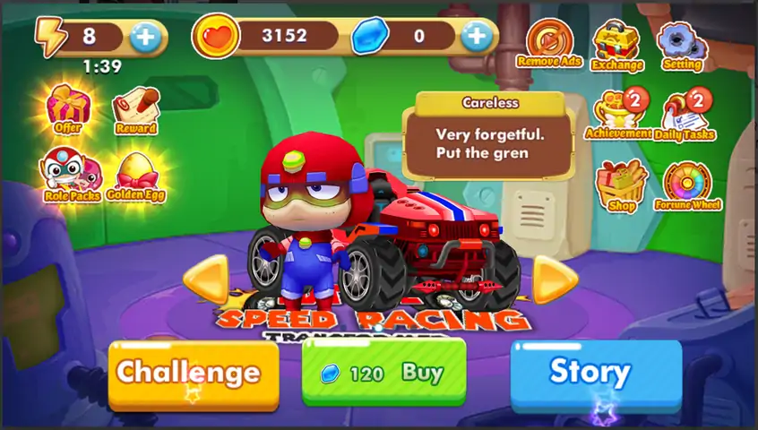 涡轮卡丁车赛车