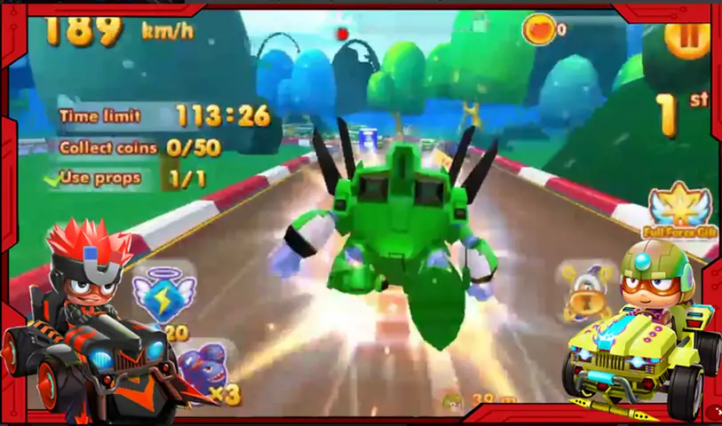 涡轮卡丁车赛车