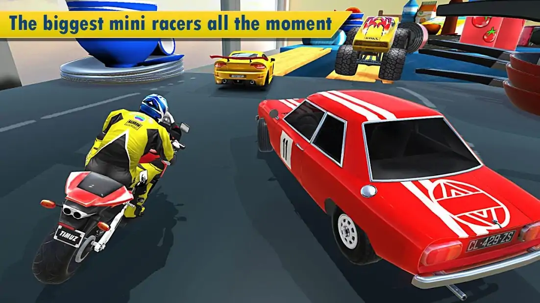 小型车VS自行车