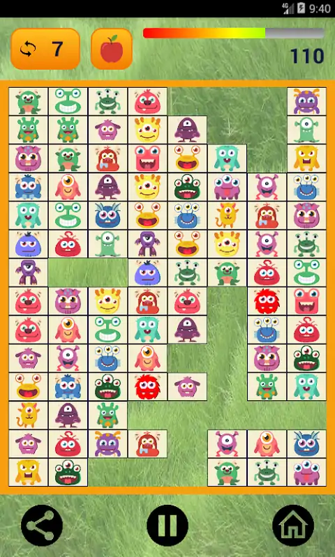 连接：可爱的怪物和食物