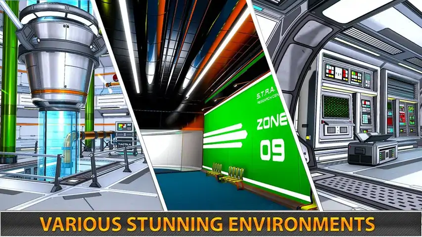 反恐机器人射击游戏：fps射击游戏