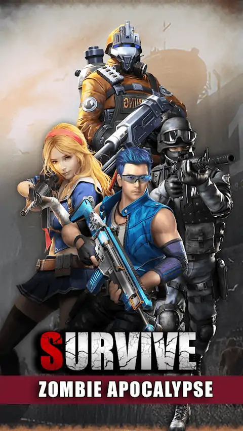 僵尸城：世界末日生存射击游戏