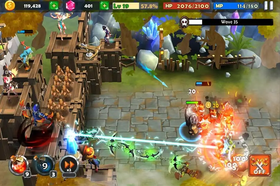 卡塞尔·拉什:英雄防御者和闲置防御