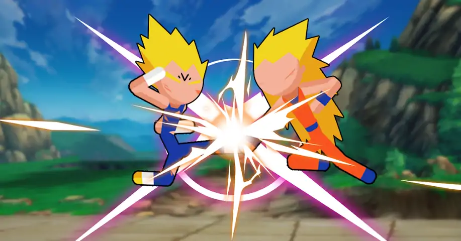 超级龙火柴人战斗-勇士战斗