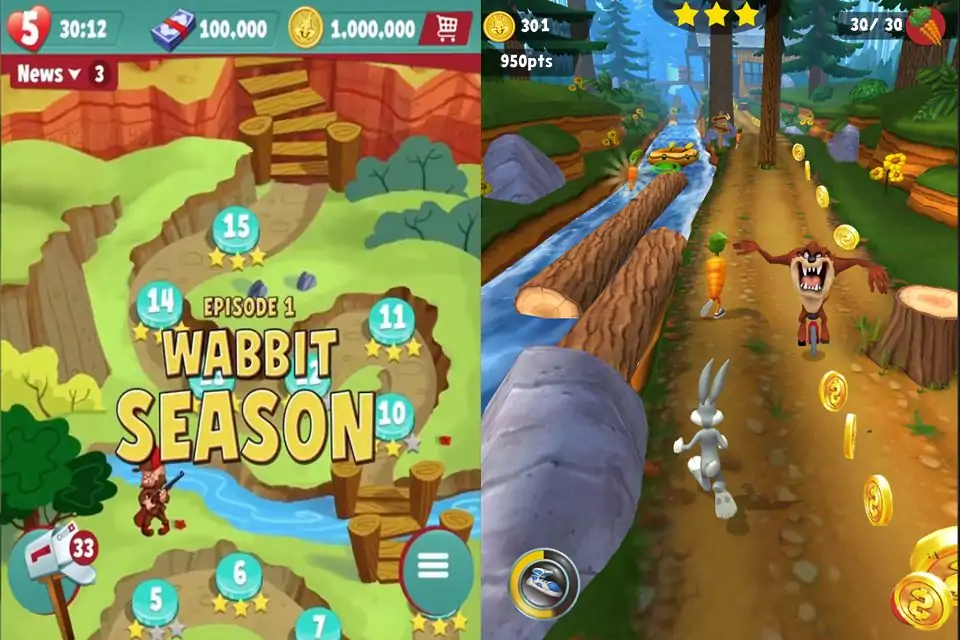 鲁尼复兴：兔子卡通跑世界