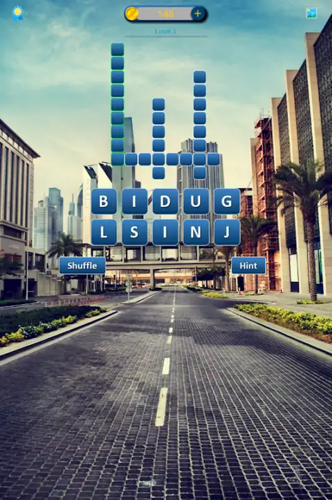 文字场景-带有图片的填字游戏。