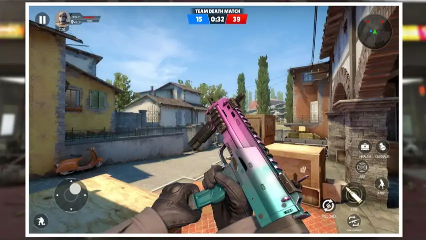 PvP多人3D团队射击游戏