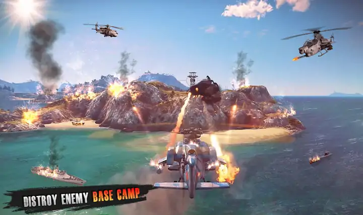 武装直升机战斗直升机模拟器修改版