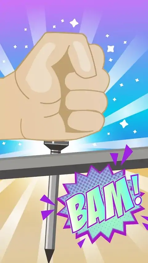 锤子和钉子-木匠英雄游戏！