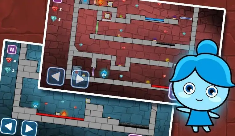 幸运男美女水晶