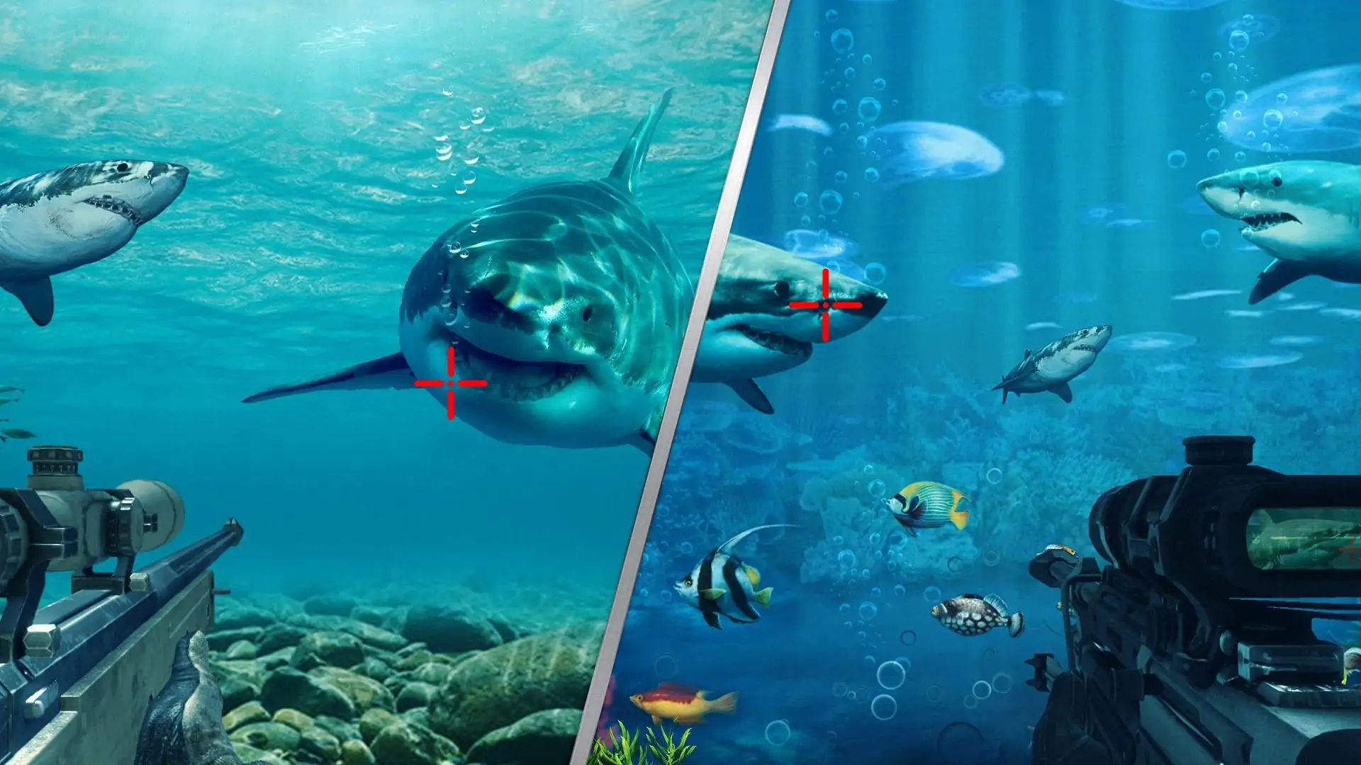 水下鲸鲨狙击手猎人3D 水下鲸鲨狙击手猎人3D