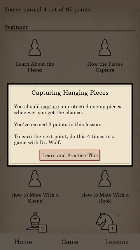 与沃尔夫博士学习国际象棋