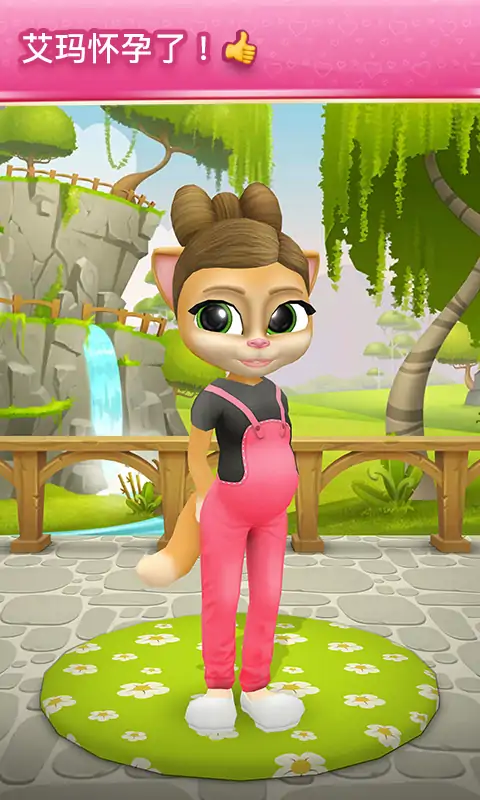 会说话的怀孕艾玛猫