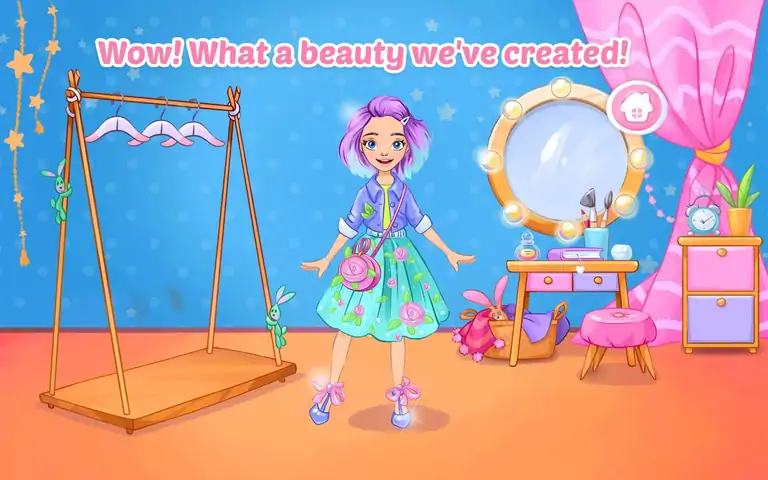 时尚女孩装扮游戏。缝纫衣服 时尚女孩装扮游戏。缝纫衣服