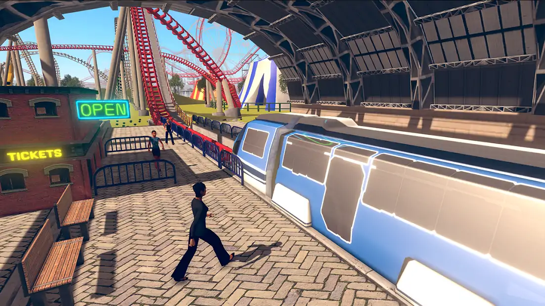 过山车列车模拟器