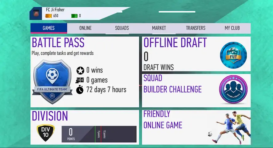 姬-费舍尔工作室的《FUT19》模拟器 姬-费舍尔工作室的《FUT19》模拟器