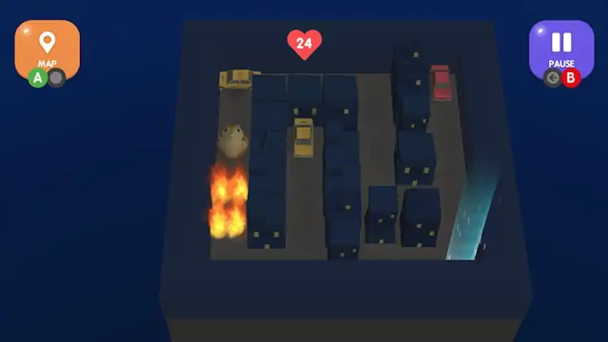 花栗鼠在迷宫中