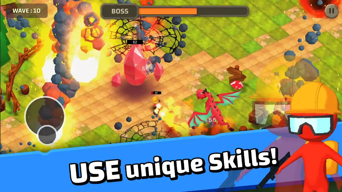 火柴人英雄：动作防御