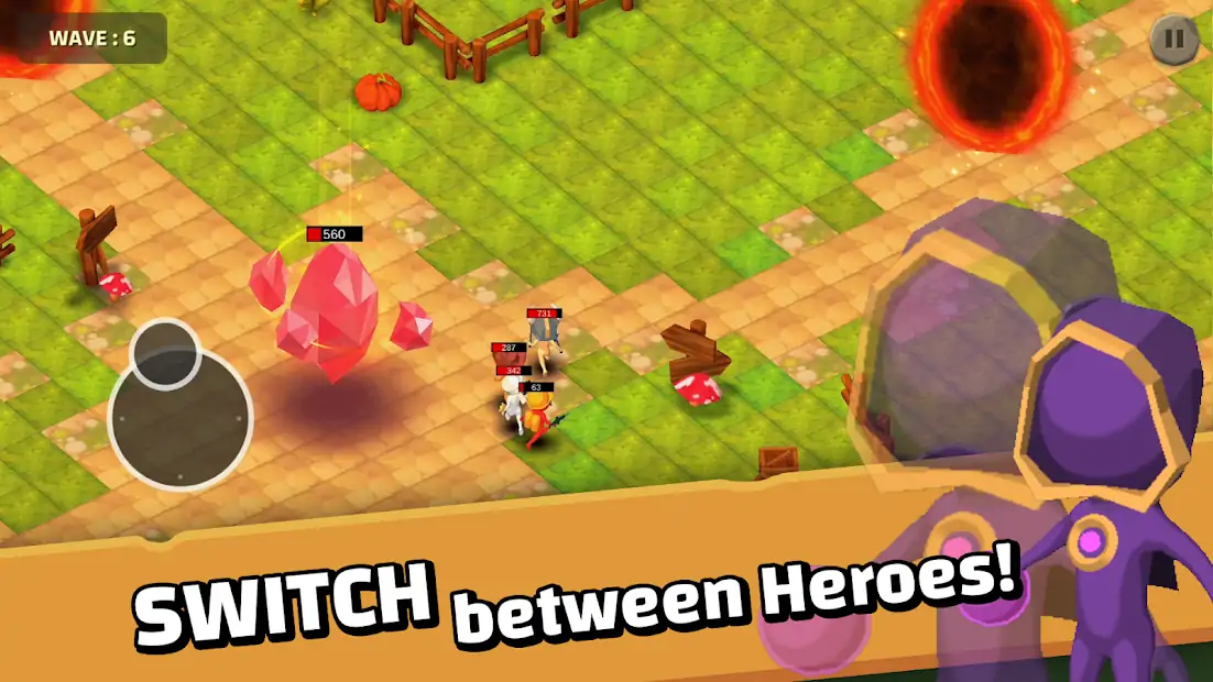 火柴人英雄：动作防御