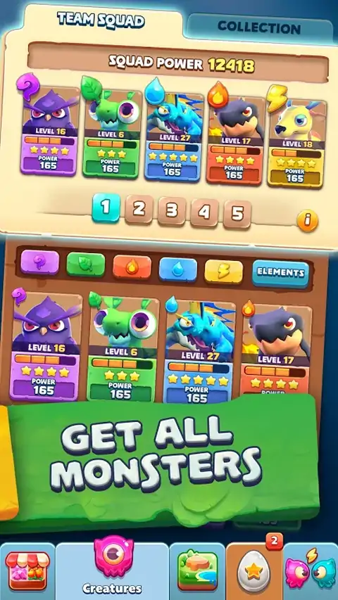 怪物物语:多人对战3RPG益智游戏 怪物物语:多人对战3RPG益智游戏