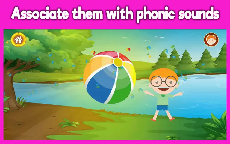 儿童ABC追踪和着色