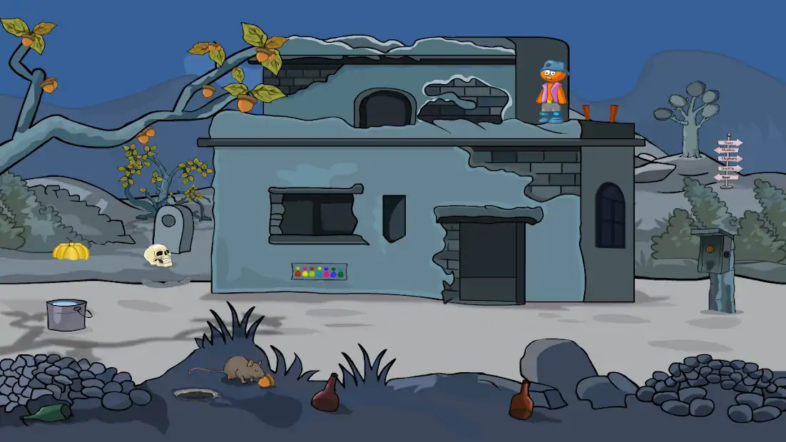 屋顶上的欢乐男孩救援