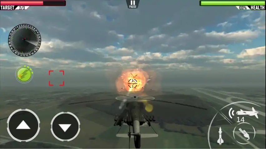 武装直升机战斗不可能战争模拟器