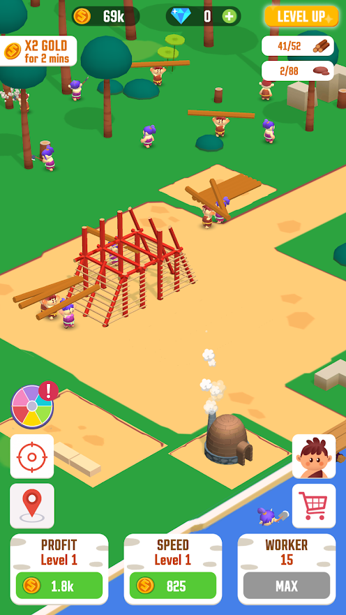 空闲丛林：生存建设者大亨