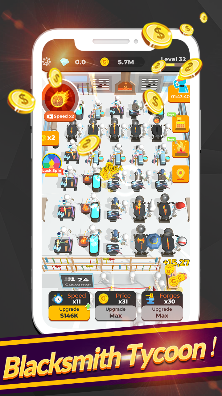 铁匠铺大亨-剑和武器制造 铁匠铺大亨-剑和武器制造