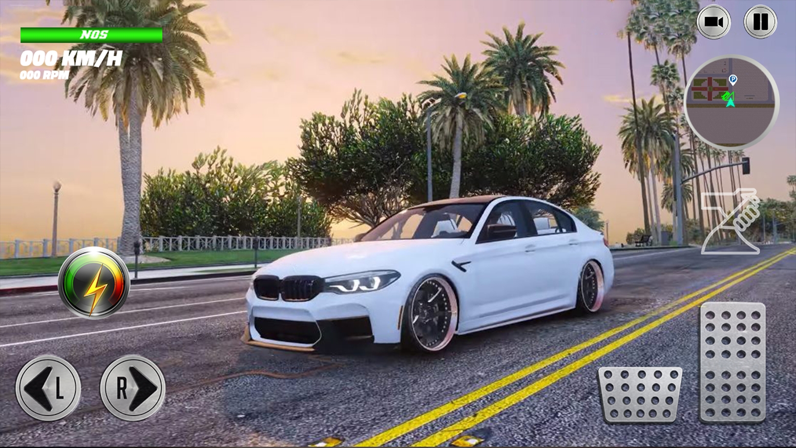 汽车驾驶游戏模拟器