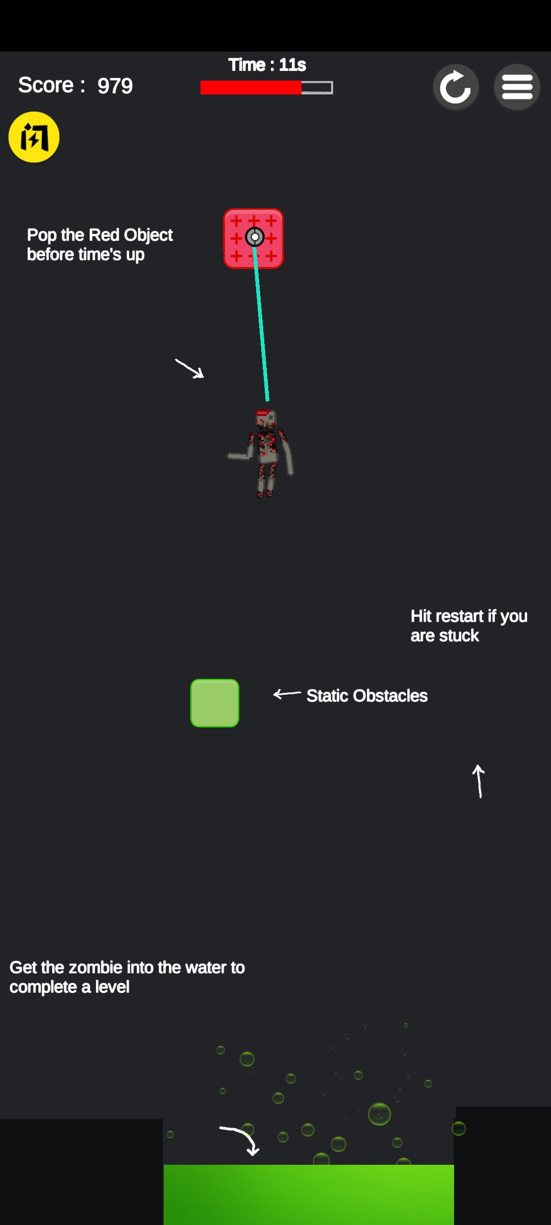 杀死僵尸火柴人