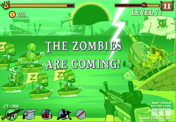 僵尸海盗（战斗计划）