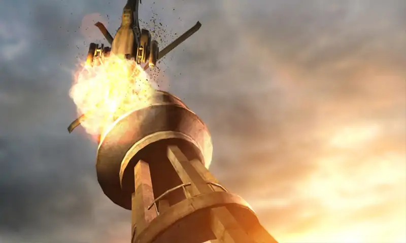 模拟直升机救援