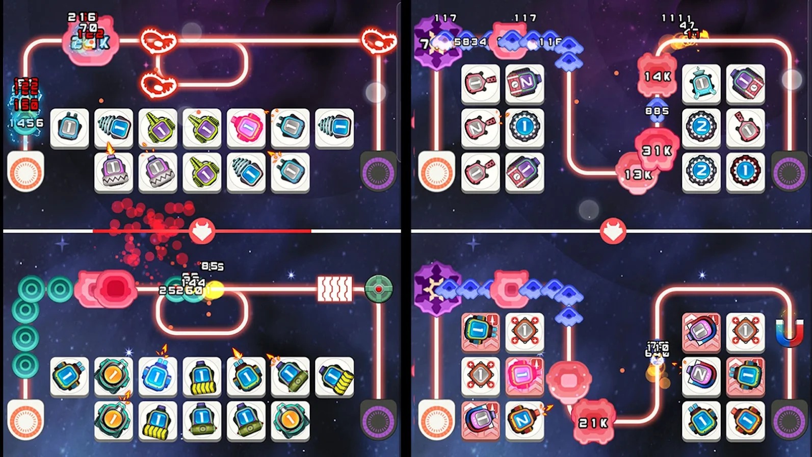 随机的炮塔防御