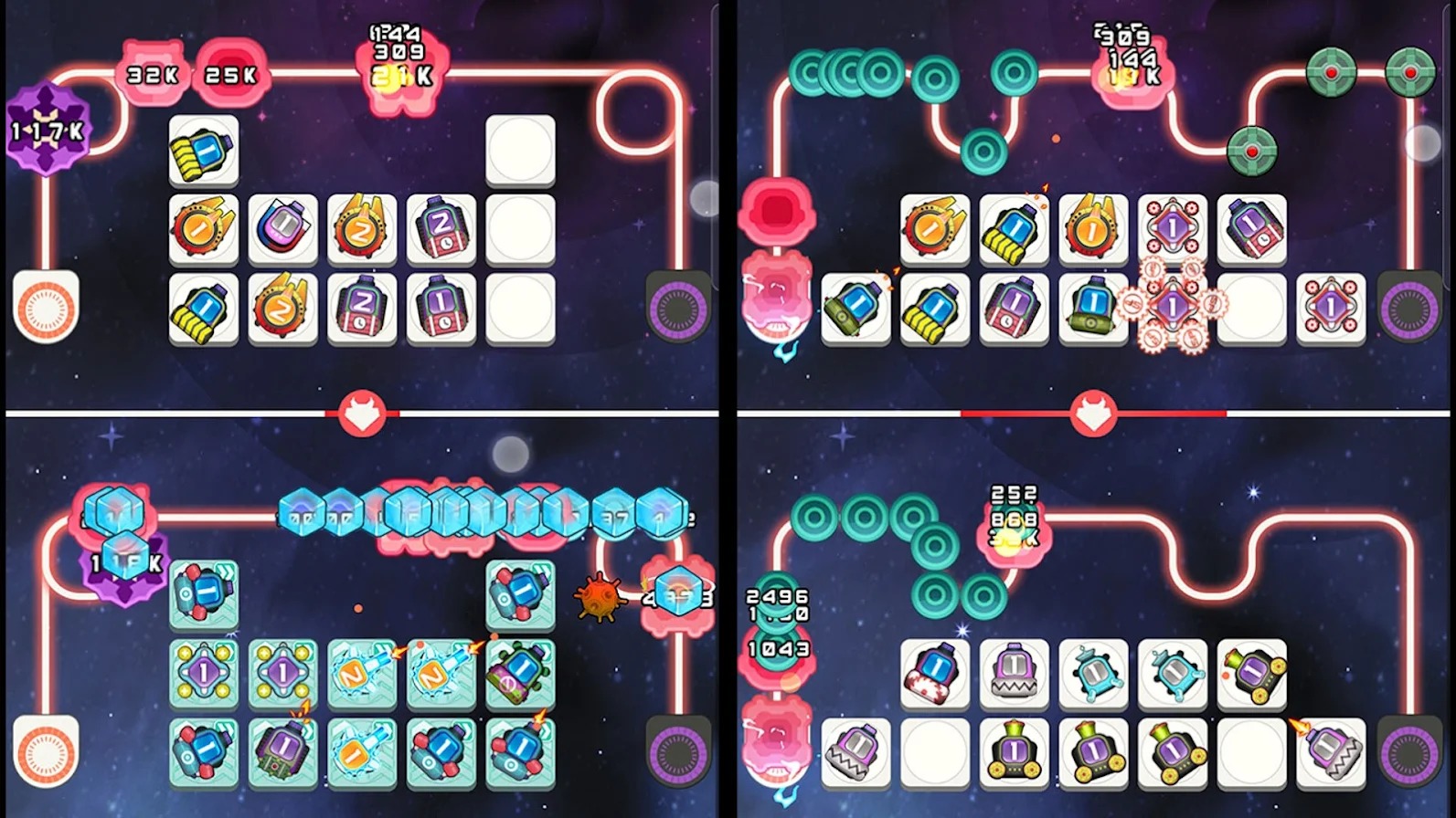 随机的炮塔防御