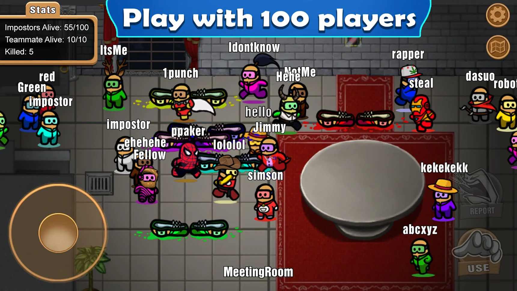 100位玩家大逃杀