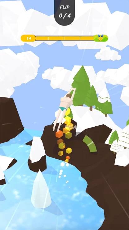 飞溅跳：弹簧板