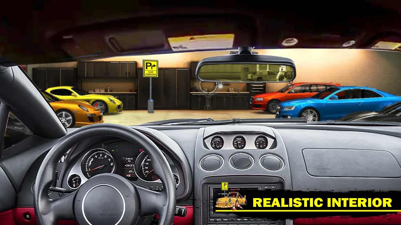 停车场：汽车驾驶