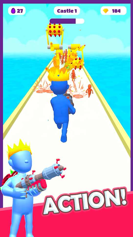 动臂赛跑者：塔防3D