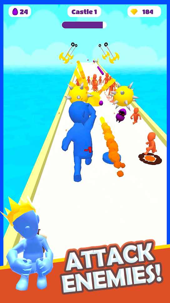 动臂赛跑者：塔防3D