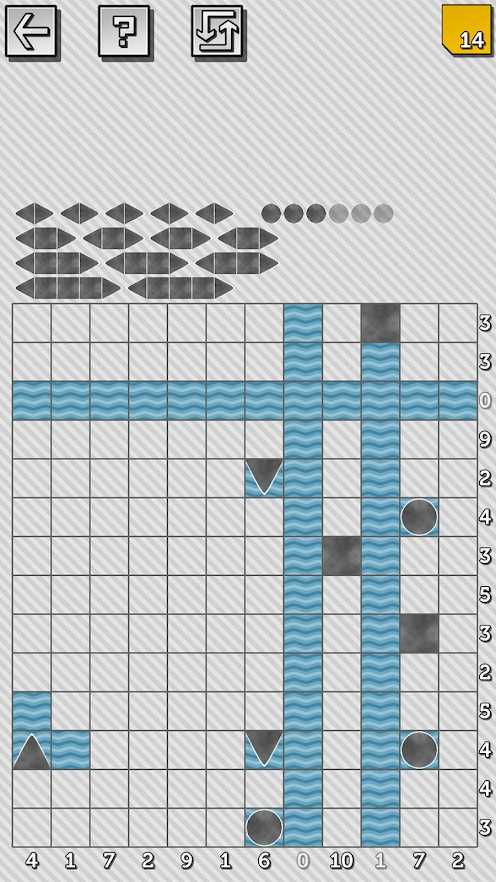 战舰接龙：拼图游戏