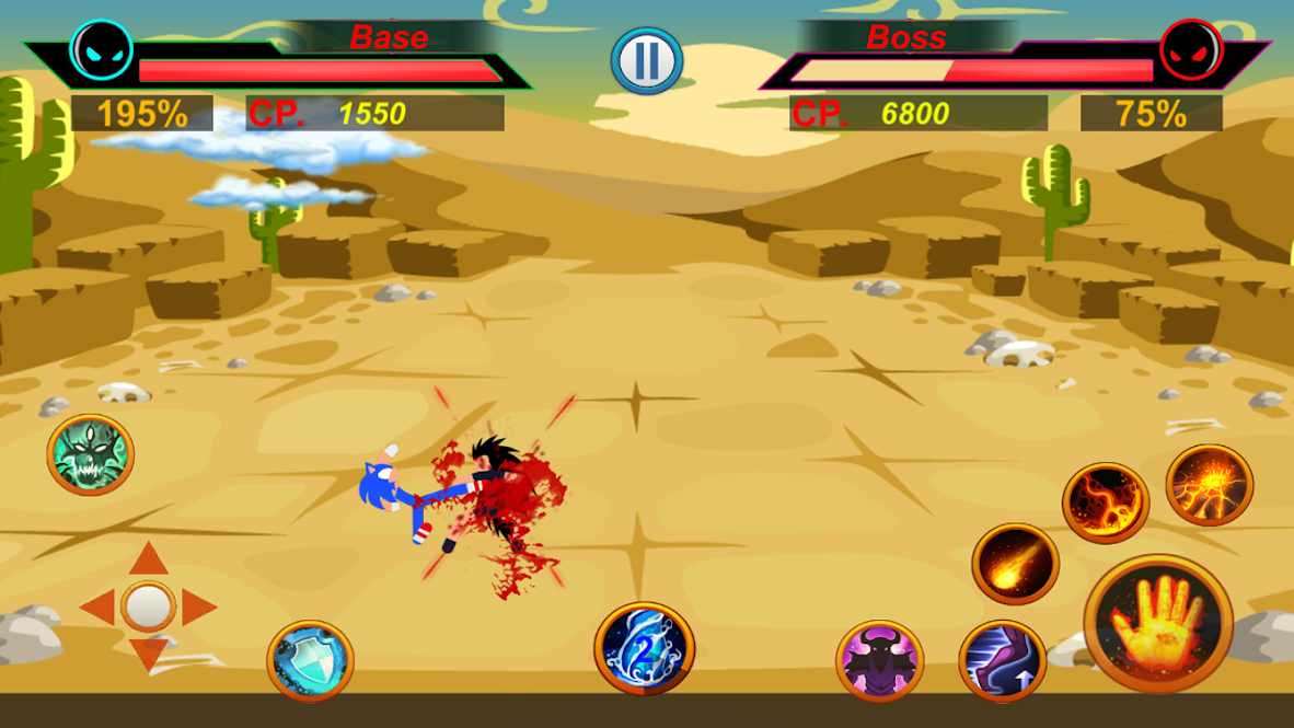 火柴人暗影战斗