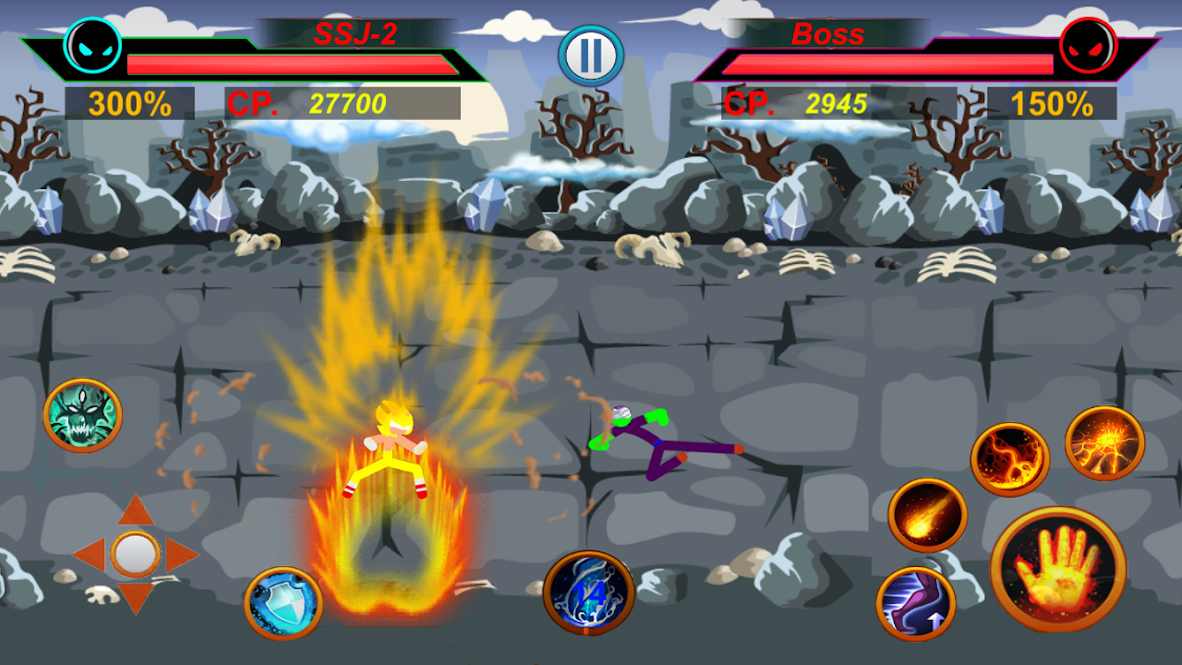 火柴人暗影战斗