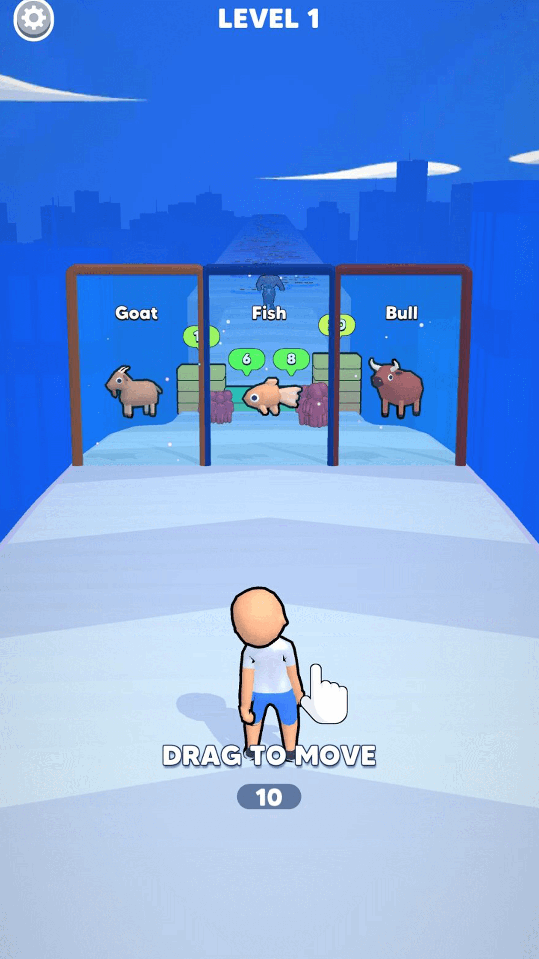 跑着跑着变怪兽