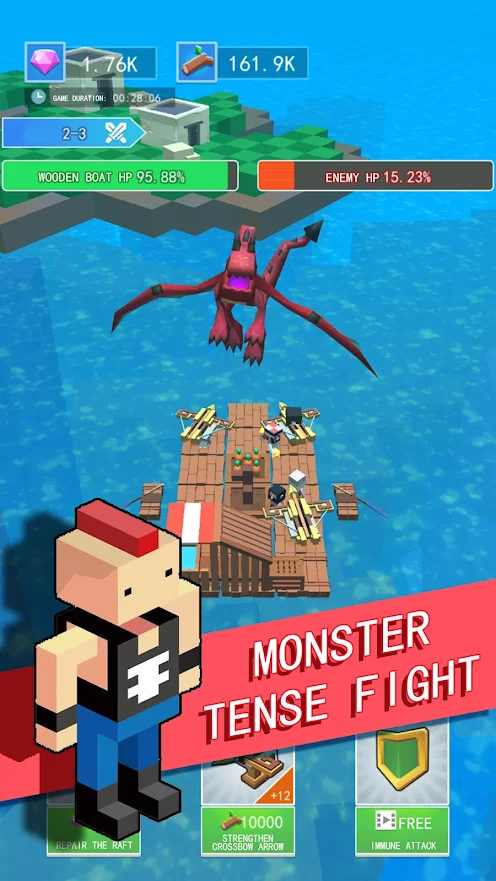 木筏生存：迷你版